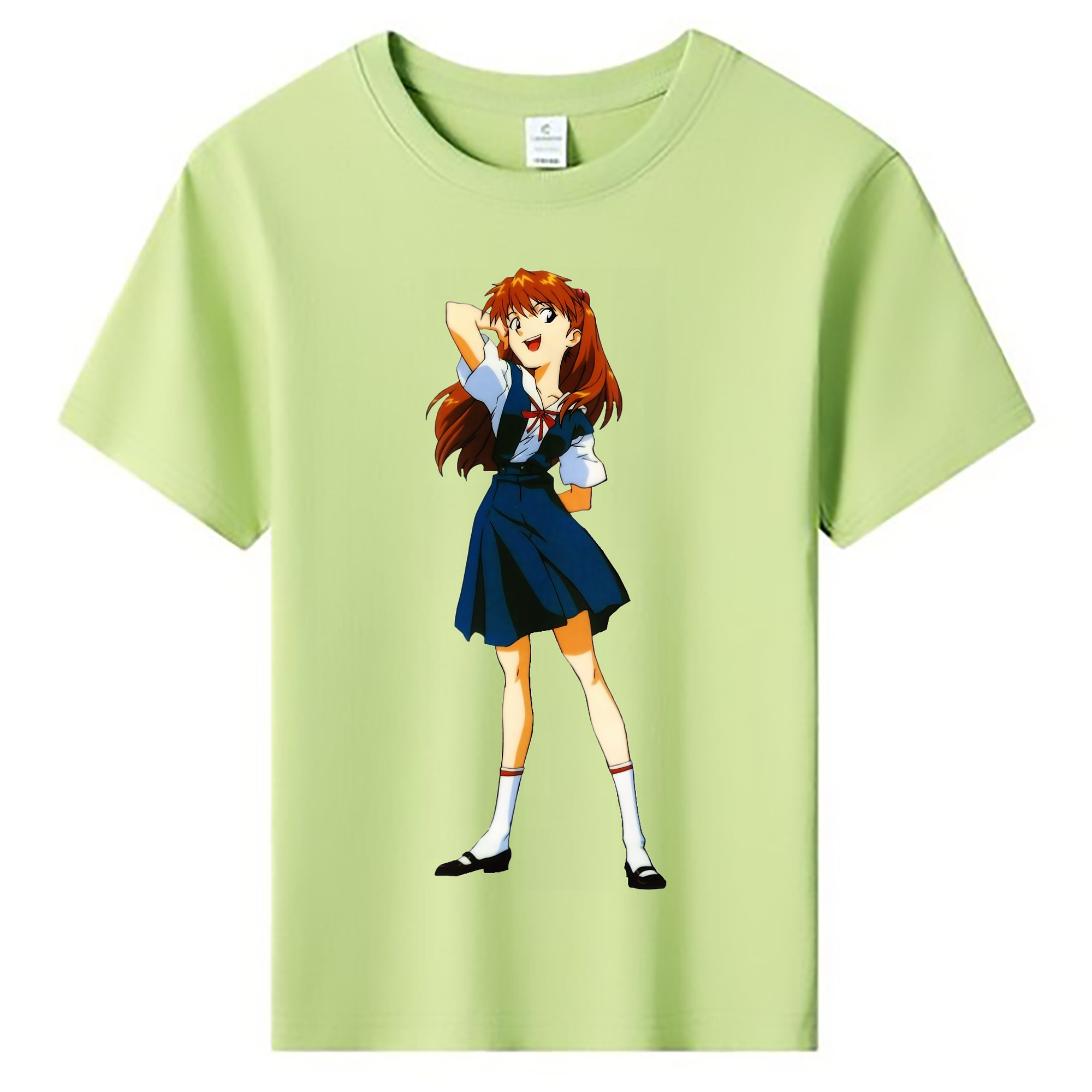 （画像用） EVA 新世紀エヴァンゲリオン 綿100％キッズTシャツ（フロントプリント）